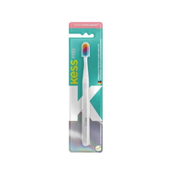 Escova Dental Kess Pro Colorful Extra Macia
