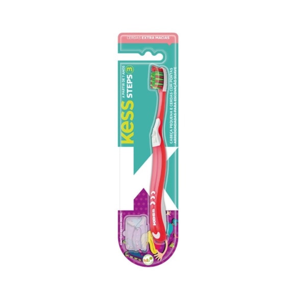 Escova Dental Kess Steps 3 Extra Macia