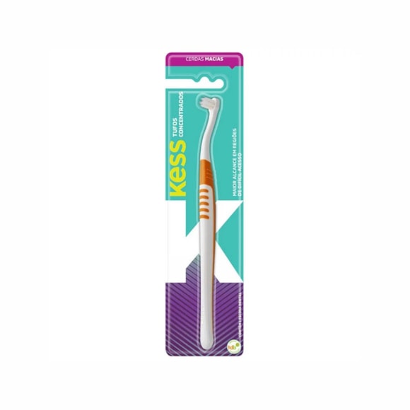 Escova Dental Kess Tufos Concentrados Macia