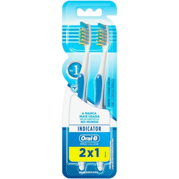 Escova Dental Oral B Indicator Plus Lv2 Pg1