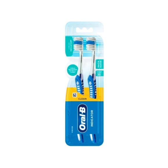 Escova Dental Oral B Indicator Plus Lv2 Pg1