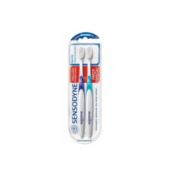 Escova Dental Sensodyne Gentle Com 2 Unidades 53305