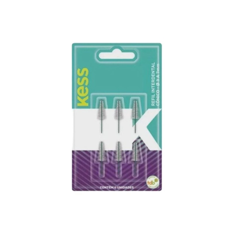 Escova Interdental Kess Cilindrico com Refil