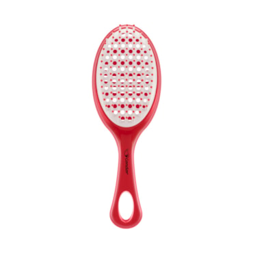 Escova para Cabelo Condor Bellê! Oval Vermelha