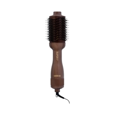 Escova Secadora Lizz Super Trend Ion Choco 1300W Bivolt Chaveado