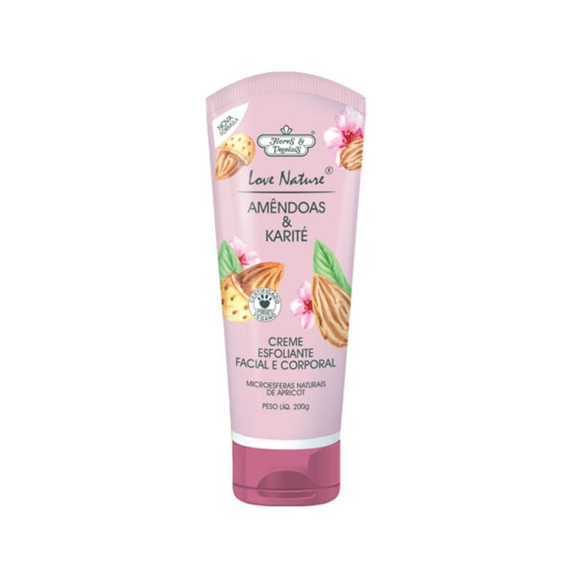 Esfoliante Flores e Vegetais 200gr Apricot