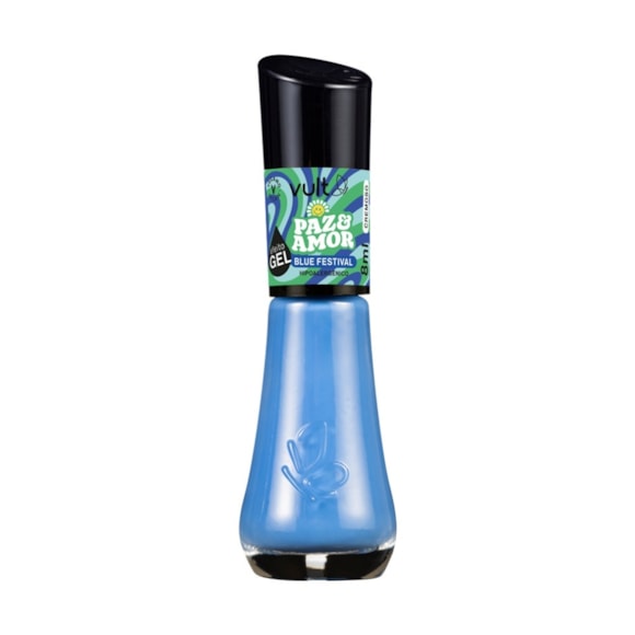 Esmalte 5Free Paz E Amor Blue Festival Vult 8ml 