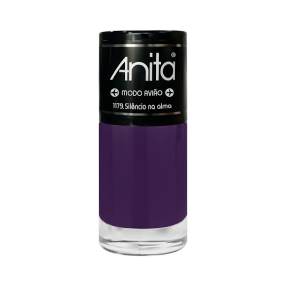 Esmalte Anita Coelção Modo Avião Silêncio Na Alma 10ml