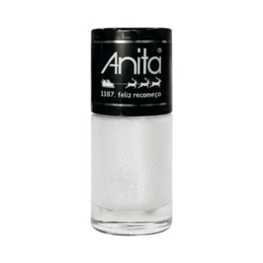 Esmalte Anita Coleção Natal Glitter Feliz Recomeço 10ml