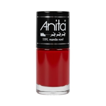 Esmalte Anita Coleção Natal Perolado Mamãe Noel 10ml