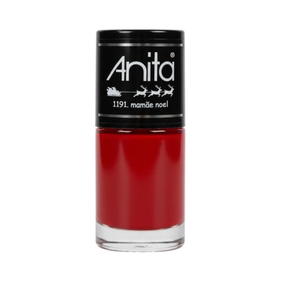 Esmalte Anita Coleção Natal Perolado Mamãe Noel 10ml