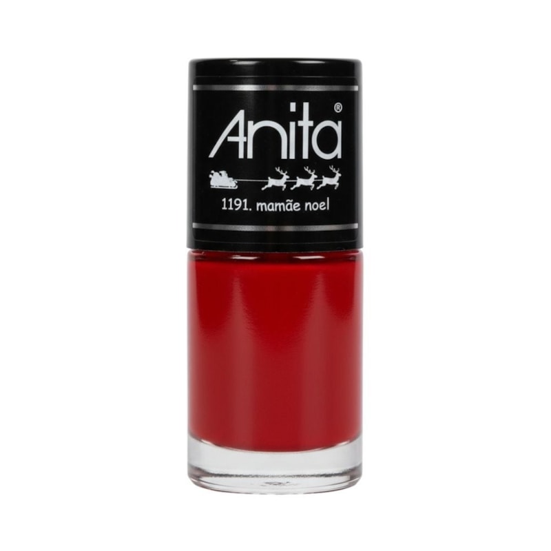 Esmalte Anita Coleção Natal Perolado Mamãe Noel 10ml