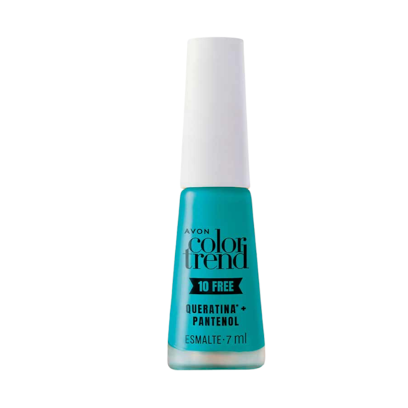 Esmalte Avon Color Trend 10 Free Mar do Caribe