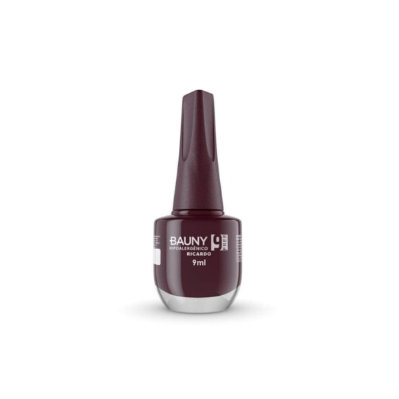Esmalte Bauny Cosméticos Cremoso Ricardo 9free 9ml