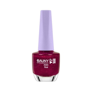 Esmalte Bauny Cosméticos Glitter 9ml