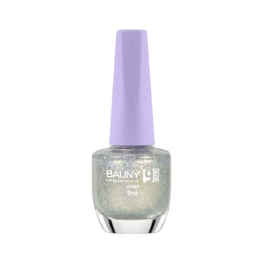 Esmalte Bauny Cosméticos Glitter Clara 9free 9ml