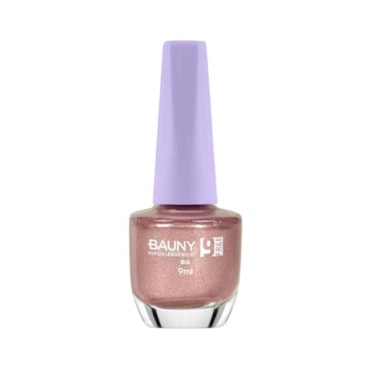 Esmalte Bauny Cosméticos Metalizado Bia 9free 9ml
