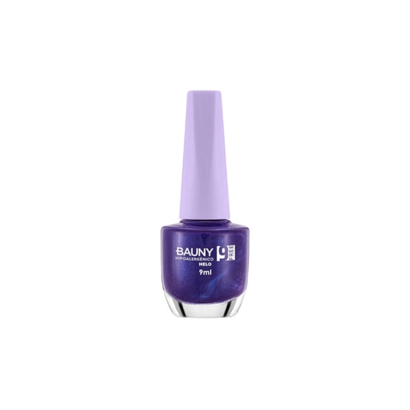 Esmalte Bauny Cosméticos Metalizado Helo 9free 9ml