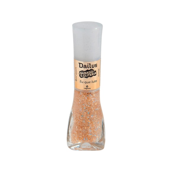 Esmalte Dailus Babado e Gliteria Eu Que Lute