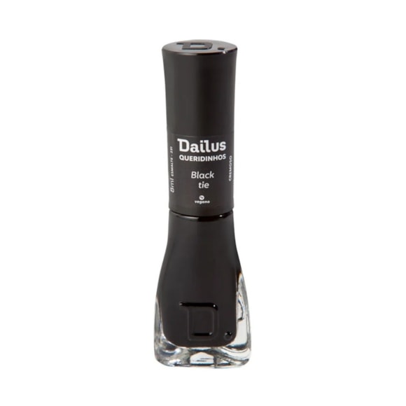 Esmalte Dailus Tons Escuros Cremoso Queridinhos Black Tie
