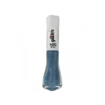 Esmalte Hits 5Free Glitter Coleção Diamante Lua Azul 8ml