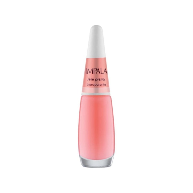 Esmalte Impala Coleção a Cor da Sua Moda Transparente sem Pressa 7,5ml