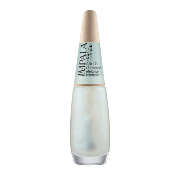 Esmalte Impala Efeito Pó Cromado Cauda De Sereia