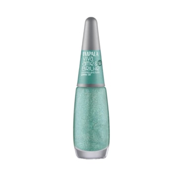 Esmalte Impala Glitter Coleção Viva Ame e Brilhe Pronta Pra Tudo