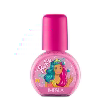 Esmalte Impala Infantil Barbie Glitter Brilho Encantado