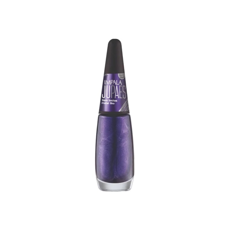 Esmalte Impala Ju Paes na Estrada Metal Like sem Limites