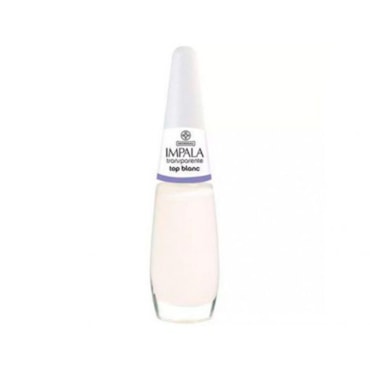 Esmalte Impala Transparente Top Blanc