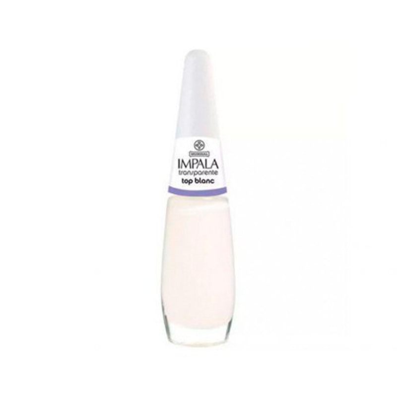 Esmalte Impala Transparente Top Blanc