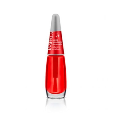 Esmalte Impala Tratamento - Verniz Intensificador Vermelho