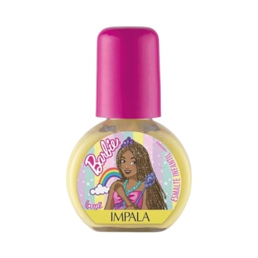 Esmalte Infantil Impala Creme Barbie Alem Do Arco-Íris Novo
