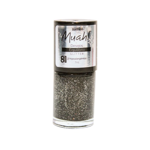 Esmalte Muah! Desejos Glitter Equilibrio 7ml