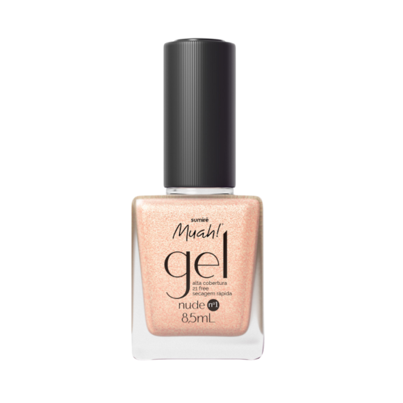 Esmalte Muah Gel Nude Rose N.1 8,5ml