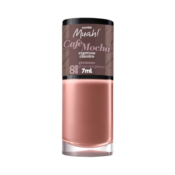 Esmalte Muah! Mocha Expresso Clássico 7ml