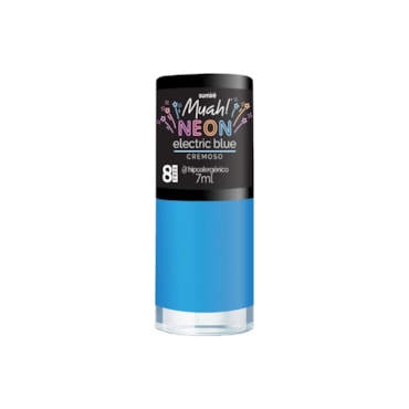 Esmalte Muah! Neon Eletric Blue