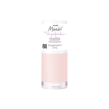 Esmalte Muah! Os preferidos Roselita