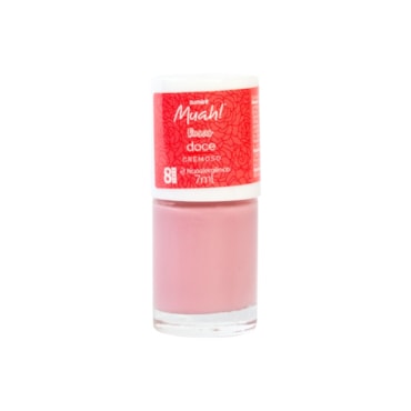 Esmalte Muah! Rosas Doce 7ml