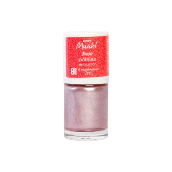 Esmalte Muah! Rosas Pétalas 7ml