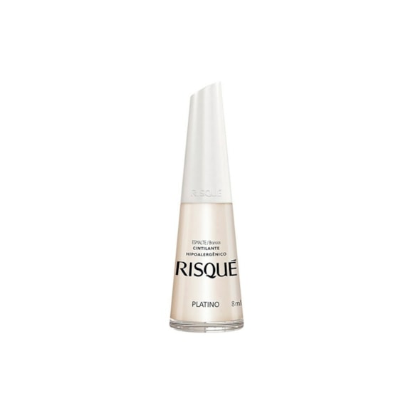 Esmalte Risqué Cintilante Platino