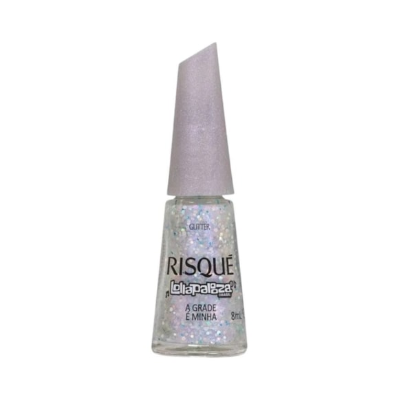 Esmalte Risqué Coleção Lollapalooza Glitter A Grade E Minha 8ml