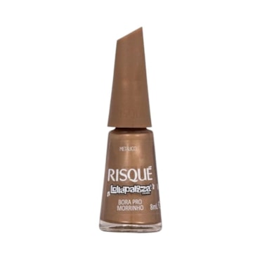 Esmalte Risqué Coleção Lollapalooza Metálico Bora Pro Morrinho 8ml