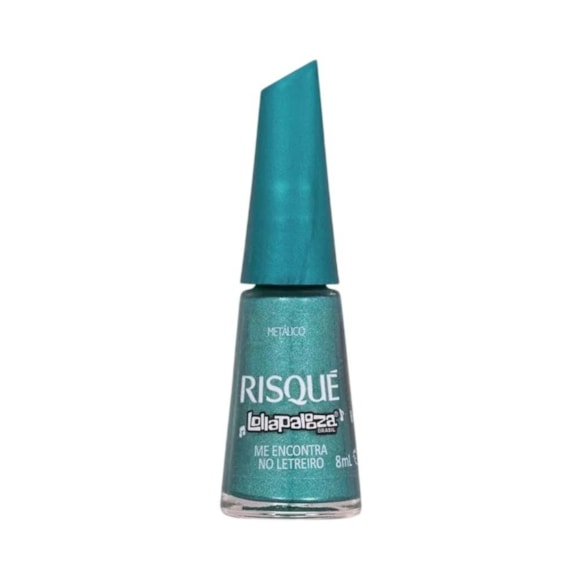 Esmalte Risqué Coleção Lollapalooza Metálico Me Encontra No Letre 8ml