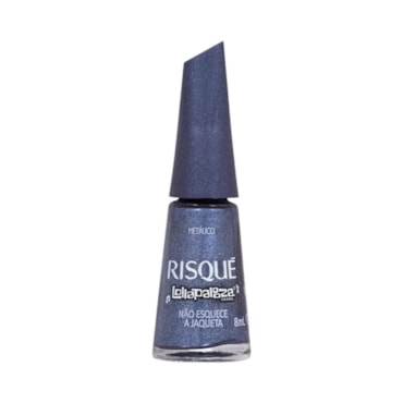 Esmalte Risqué Coleção Lollapalooza Metálico Não Esquece A Jaqueta 8ml