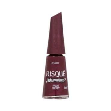 Esmalte Risqué Coleção Lollapalooza Metálico Palco Cherry 8ml