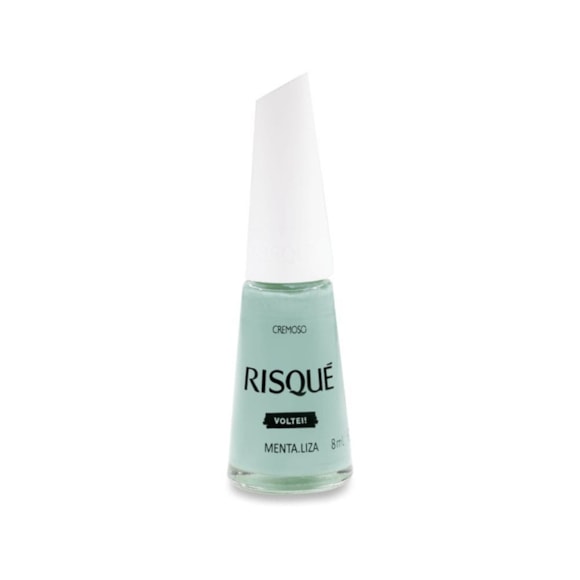 Esmalte Risqué Cremoso Menta.Liza 8ml