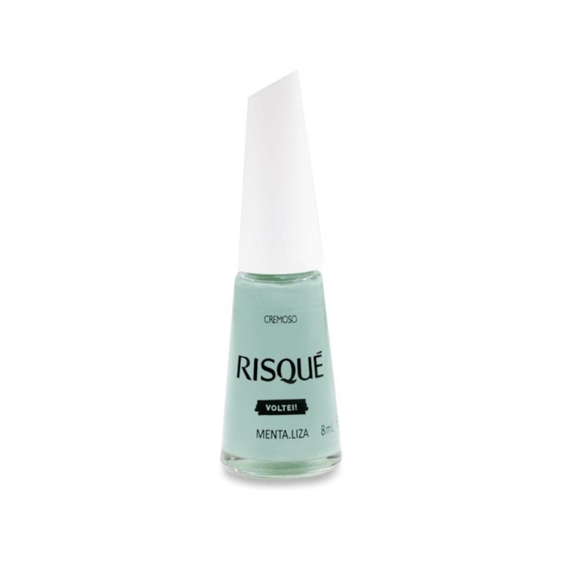 Esmalte Risqué Cremoso Menta. Liza 8ml