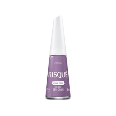 Esmalte Risqué Cremoso Roxo Sem Crise 8ml